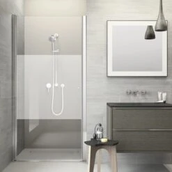 Sealskin Swingdeur Voor Nis Code 100x197 Cm Met Gesatineerde Band