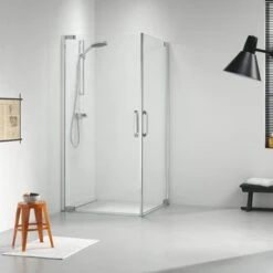 Sealskin Swingdeur Voor Hoekinstap Impact 100x195 Cm Chroom