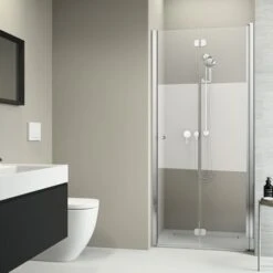 Sealskin Vouwdeur Voor Nis Code R 70x197 Cm Met Gesatineerde Band