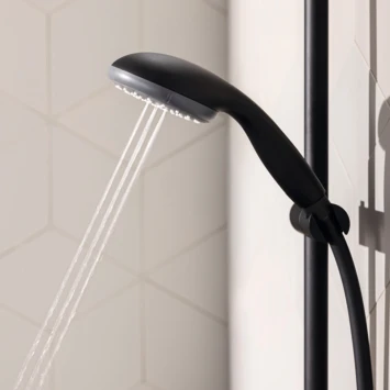 Grohe Douchesysteem Vitalio Start 250 Rond Met Thermostaatkraan QuickFix Mat Zwart - Afbeelding 10