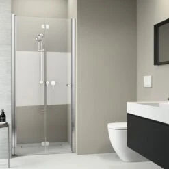 Sealskin Vouwdeur Voor Nis Code L 90x197 Cm Met Gesatineerde Band