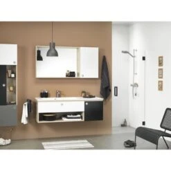 Sealskin Swingdeur Voor Nis I AM 90x200 Cm Zwart